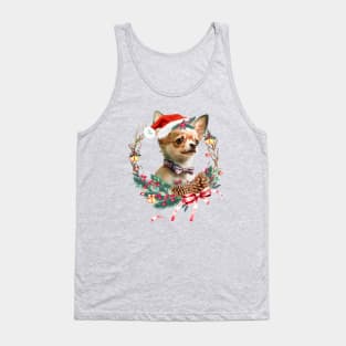 Christmas Dog Chihuahua Tank Top